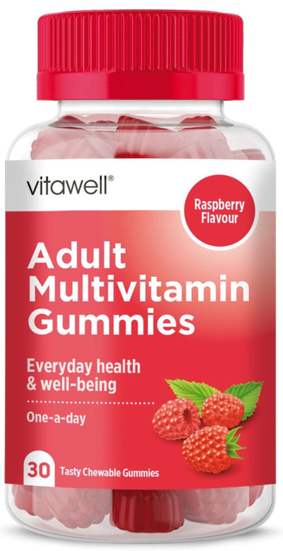 Vitawell Adult Multivitamin Gummies - Raspberry