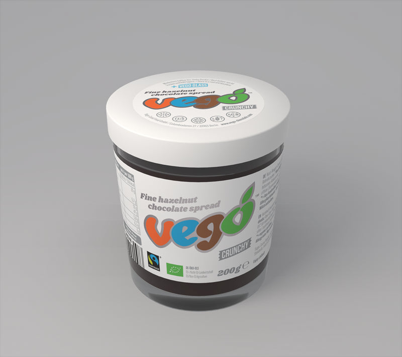 Vego - Fine Hazelnut Chocolate Spread (crunchy) 200g