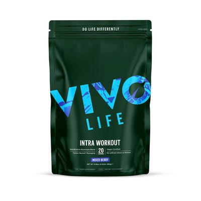 Vivo Life supergreens powder Blueberry & Lucuma 240g