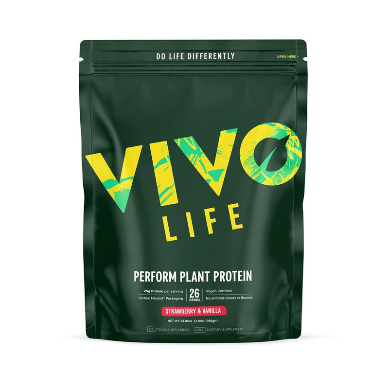 Vivo Life Perform Plant Protein Strawberry & Vanilla 988g