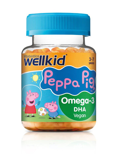 WELLKID PEPPA PIG DHA OMEGA-3 30 JELLIES