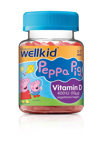 WELLKID PEPPA PIG VITAMIN D 30 JELLIES