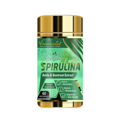 Vitaminnica Spirulina 500mg 60 capsules