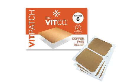 6 x Copper Pain Relief Patches. 155mm x 105mm x 5mm