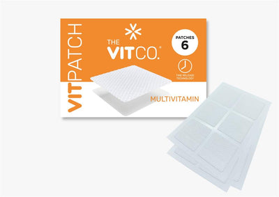 6 x Multivitamin patches. Packaging - 155mm x 105mm x 5mm