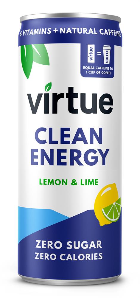 Virtue Clean Energy - Lemon & Lime 250ml