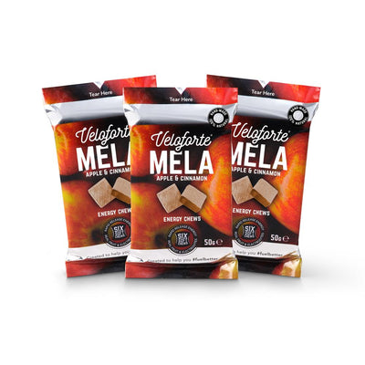 Veloforte Mela Natural Energy Chews (Apple & Cinnamon) 50g