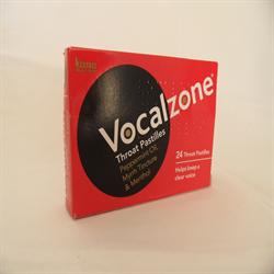 Vocalzone Throat Pastilles 24 Pastilles