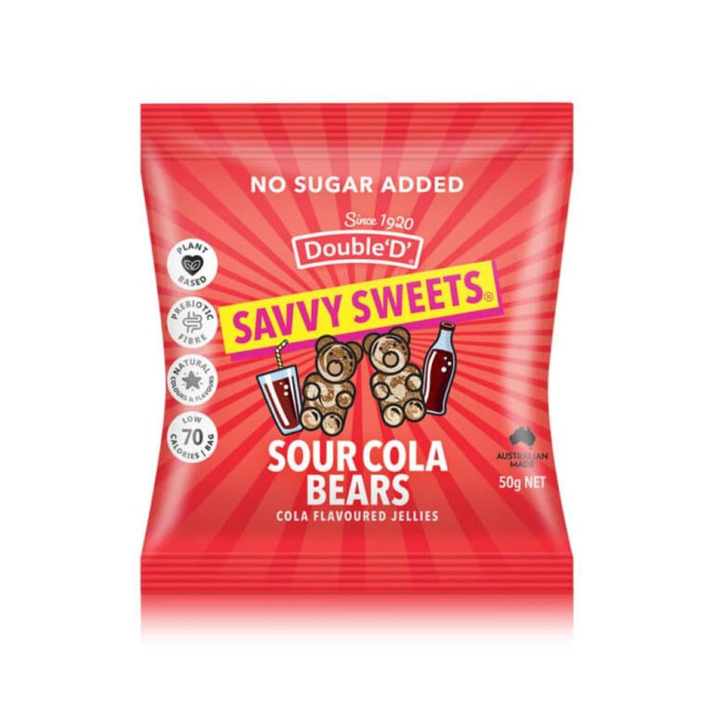 Savvy Sweets Sour Cola 50g