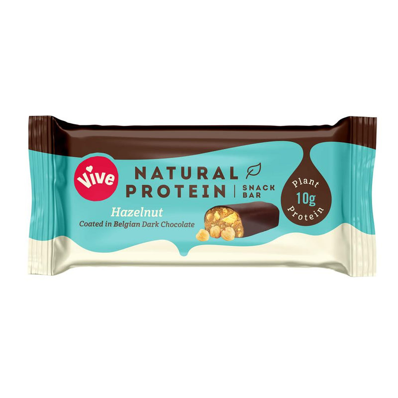 Crunchy Hazelnut Natural Protein Bar 50g