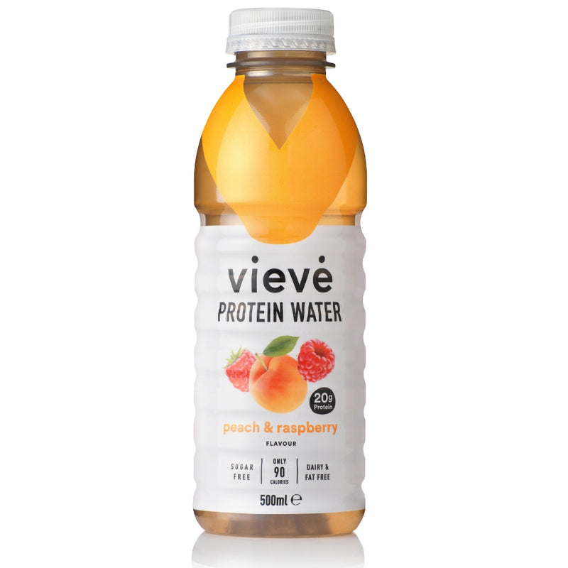 Vieve Protein Water Drink - Peach & Raspberry 500ml