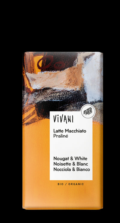 Latte Macchiato Praline - nougat and white chocolate 100g