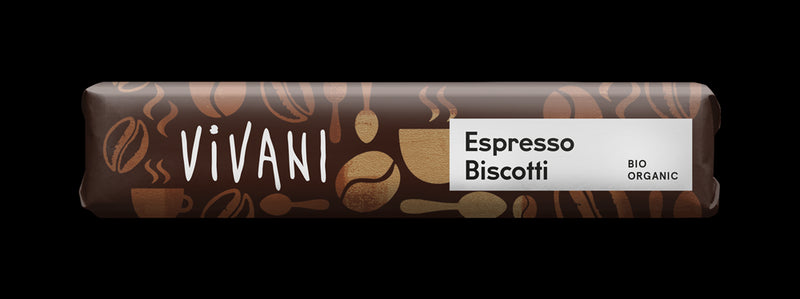 Mini Espresso Biscotti Chocolate Organic 40g