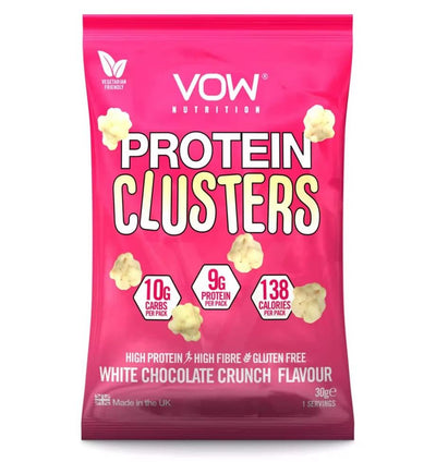 Vow Protein Clusters White Chocolate Crunch 30g Single