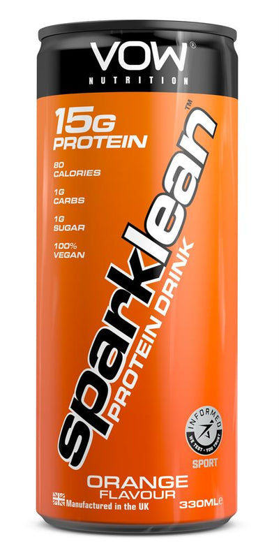 Sparklean Protein Drink - Orange 330ml