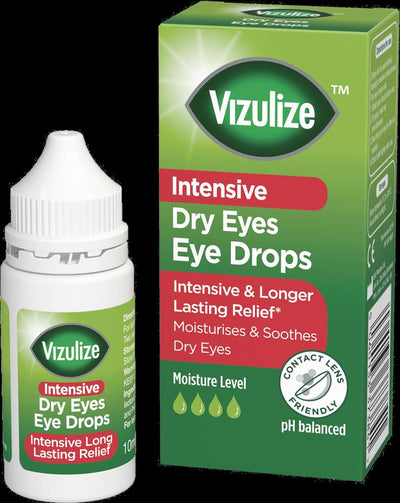 Intensive & Longer Lasting Relief. Moisturises Dry Eyes.