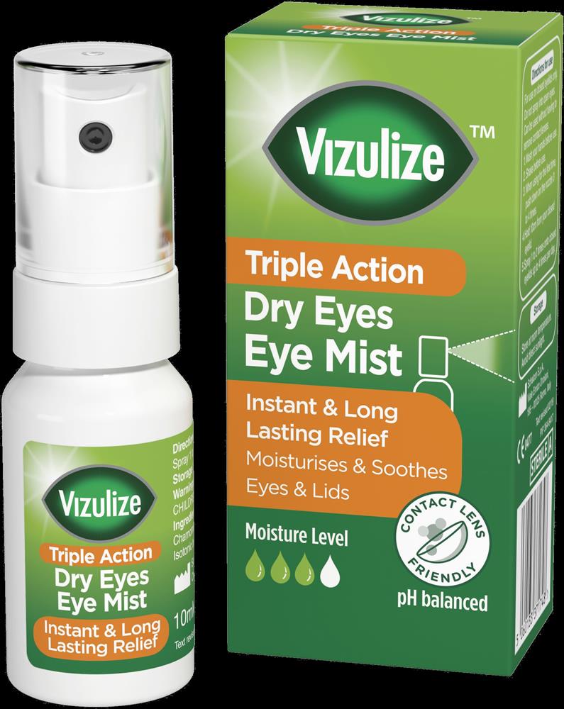 Enhanced Relief for Eyes & Eyelids. Hydrates soothes & protects