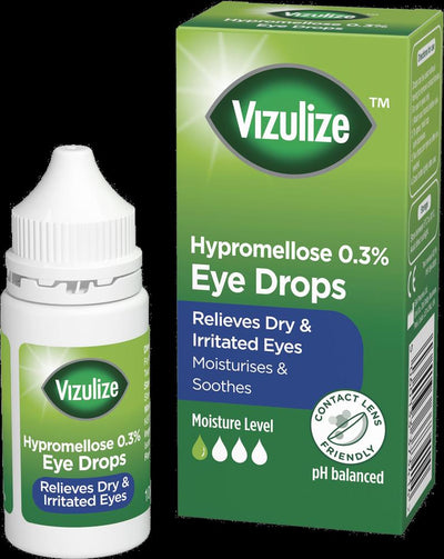 Relieves Dry & Irritated Eyes. Moisturises & Soothes.