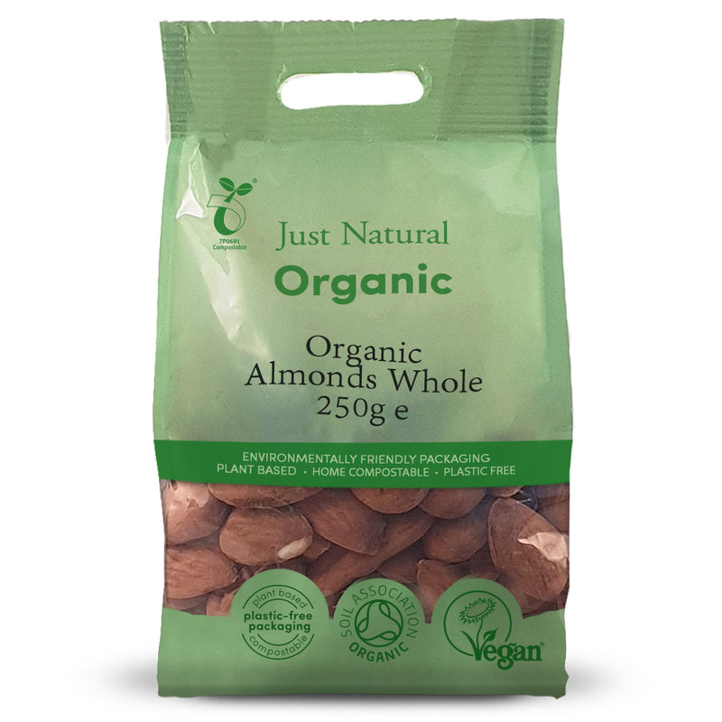 Buy Just Natural Org Almonds 250g, get the same product free