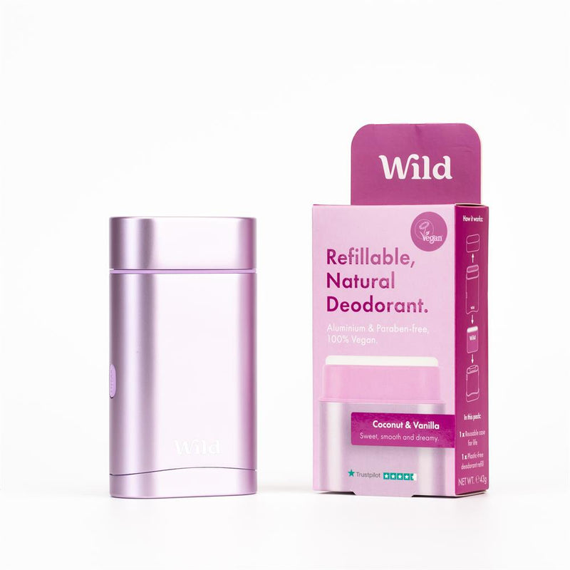 Wild Purple Case and Coconut & Vanilla Deo 40g