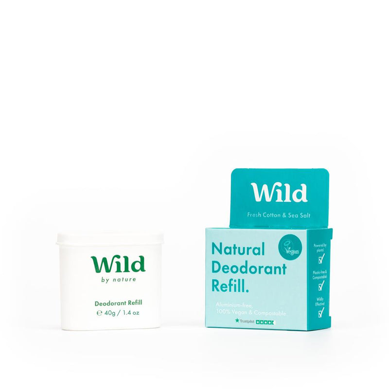 Wild Cotton & Sea Salt Deo Refill 40g