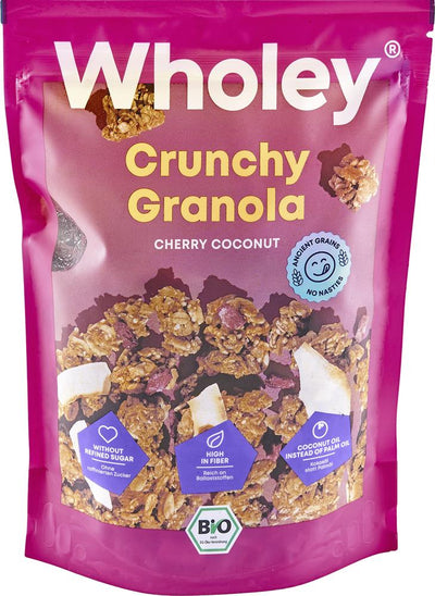 Wholey Cherry Coconut Granola 300g