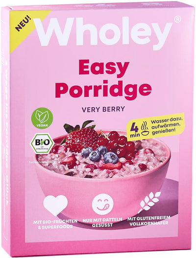 Wholey Very Berry Easy Porridge 150g