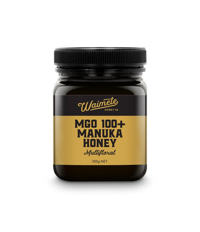 Waimete Manuka Honey MGO 100+ Multifloral 250g