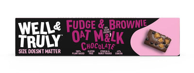 Oat M&lk Chocolate Bar with Fudge and Gluten Free Brownie 30g