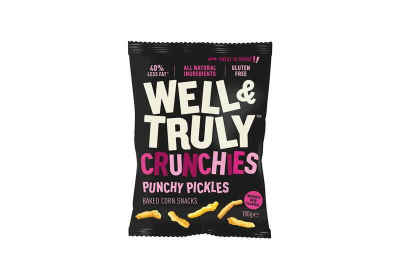 Punchy Pickles Crunchies Snack 100g