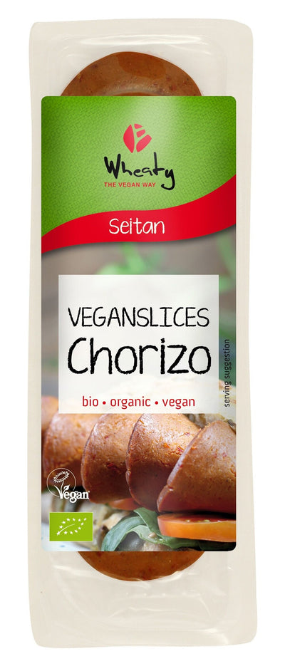 Organic Vegan Chorizo Slices 80g