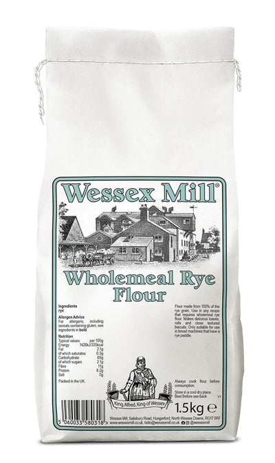 Wholemeal Rye Flour 1.5Kg