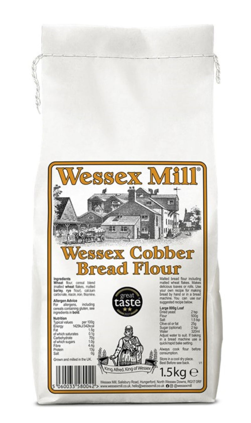 Cobber Bread Flour Including Malted Wheat Flakes 1.5Kg