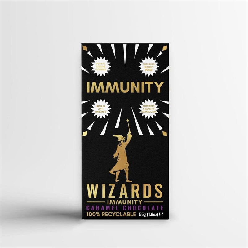 Immunity Caramel Chocolate Bar 55g