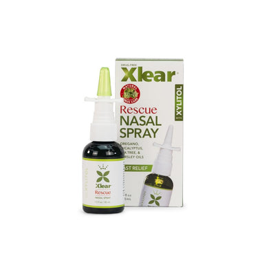 Rescue Nasal Spray with Xylitol Eucalyptus Tea Tree 45ml