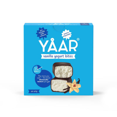 YAAR Vanilla Yogurt Bites with Kefir Cultures x 4 Bars