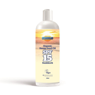 Hemp Seed Oil SPF-15 Sunblock 240ml