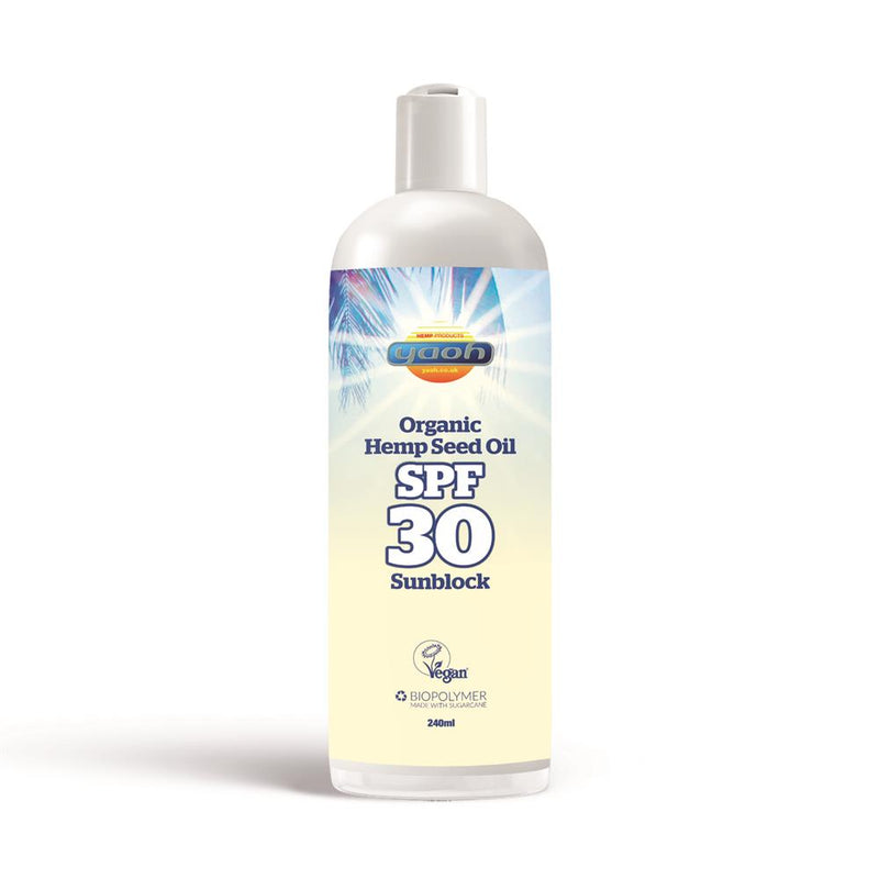 Hemp Seed Oil SPF-30 Sunblock 240ml