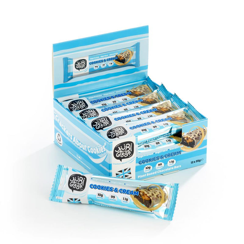 YuBi Bar Cookies and Cream Protein Bar 35g