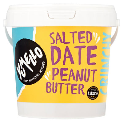 Crunchy Salted Date Peanut Butter 1000g