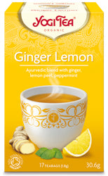 Yogi Tea Ginger Lemon Organic 17 Bag