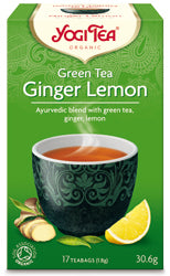 Green Tea Ginger Lemon Organic 17 Bag