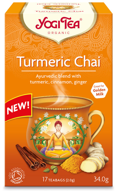 Organic Turmeric Chai 17 Bag