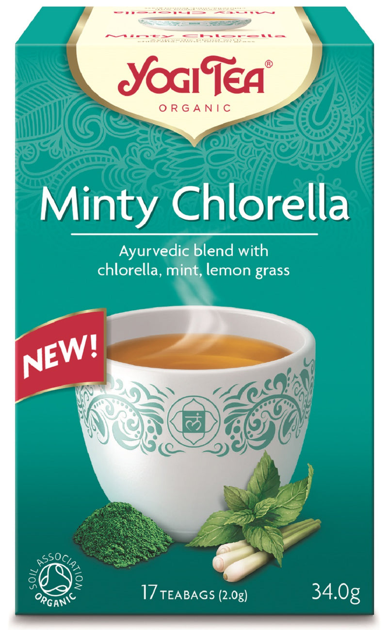 Yogi Tea Minty Chlorella 17 tea bags