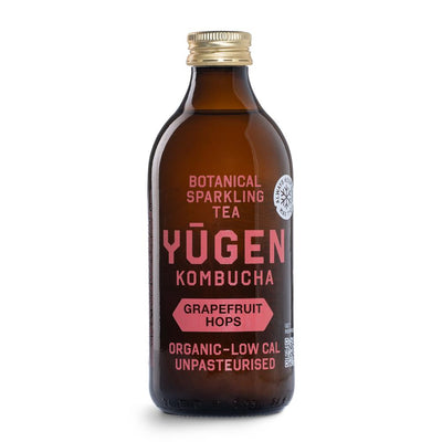 Yugen Kombucha Organic Grapefruit Hops 325ml Bottle