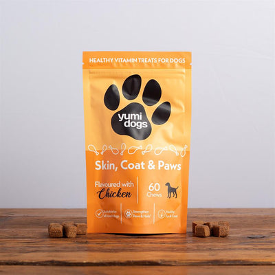 Tasty chews to promote a thick and healthy coat of fur