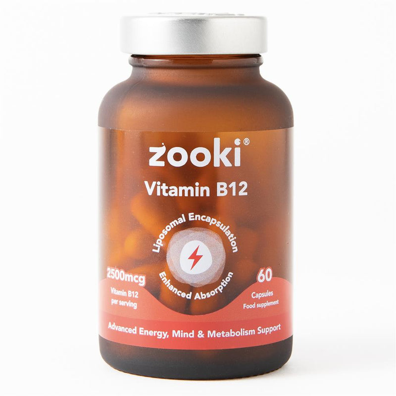 Zooki Liposomal Vitamin B12 2500mcg 60 Capsules