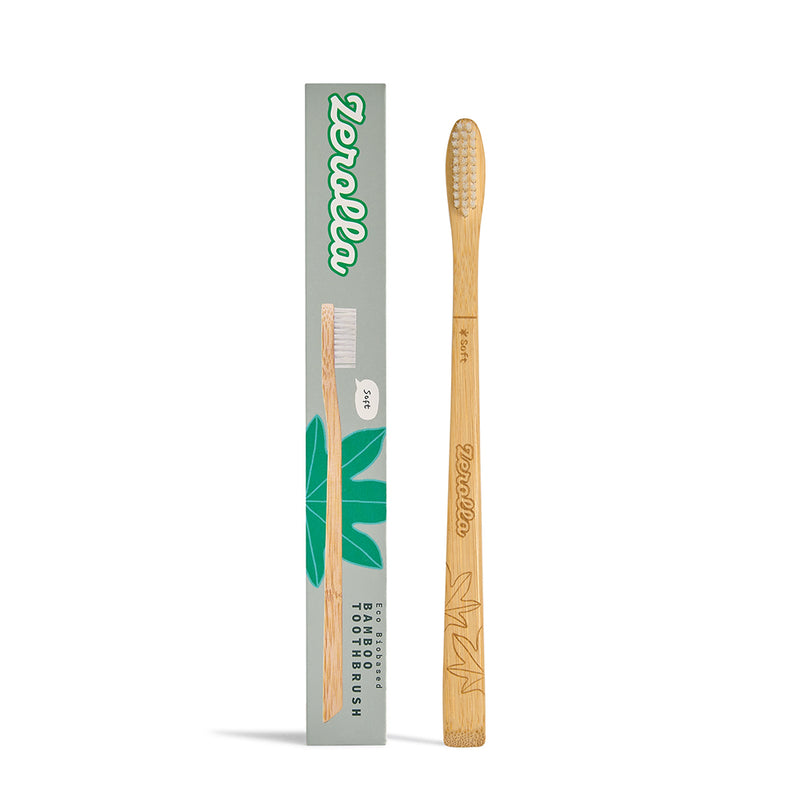 Eco Biobased Bamboo Toothbrush - Kitten Soft Bristles 1 Unit