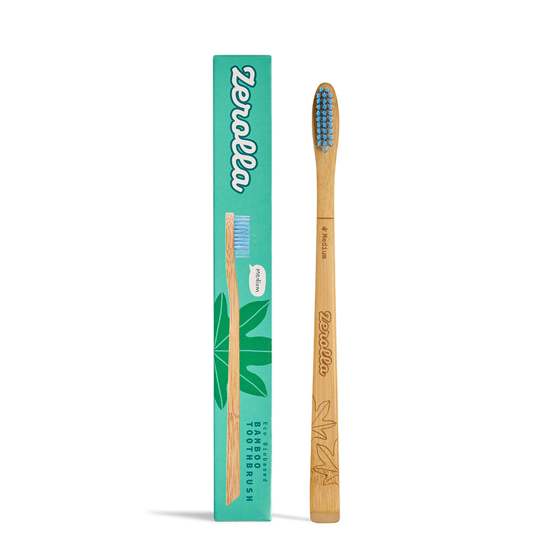 Eco Biobased Bamboo Toothbrush - Medium Rare Bristles 1 Unit