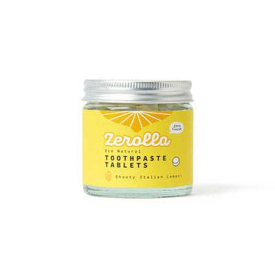 Eco Natural Toothpaste Tablets - Shouty Italian Lemon!